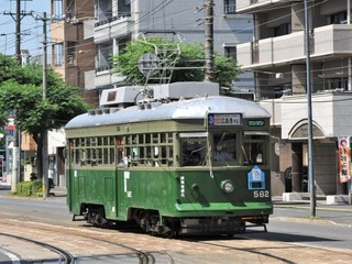 元神戸市電のワンマンカーが広島電鉄でリバイバル 10月14日から 画像