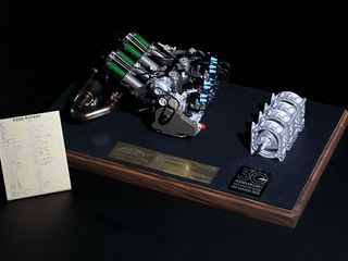 ルマン優勝30周年、マツダ『787B』搭載の4ローターエンジンを1/6スケールで再現 画像