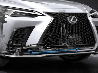 【レクサス NX 新型】ヤマハ発動機のパフォーマンスダンパー採用 画像