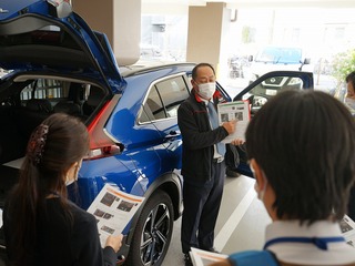 「落雷で停電発生!」電動車派遣で福祉機器を充電…三菱自動車と川崎市が訓練実施 画像