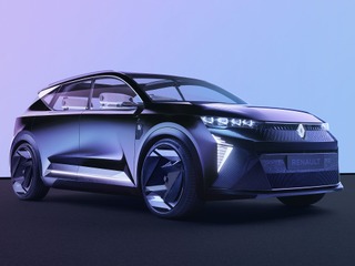 ルノーのミニバン、『セニック』次期型はEVに…燃料電池搭載で航続800km 画像