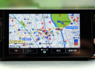 【カーナビガイド'09】ユビークリンク 全力案内!…圧倒的な密度のプローブ情報を写真で見る 画像