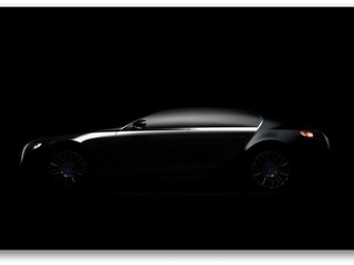 ブガッティの4ドアサルーン…翼のようなボンネット 画像