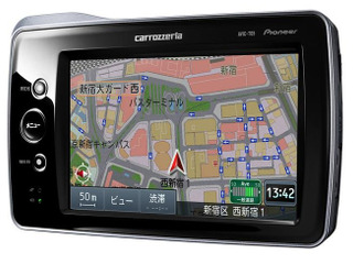 パイオニア エアーナビ、無料地図更新に対応させた新製品 画像