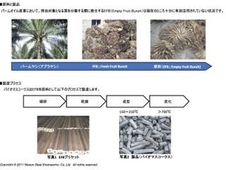 新日鉄エンジニアリング、マレーシアでバイオマスコークスを製造へ 画像