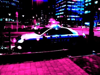 岸壁からクルマが転落、自殺か 画像