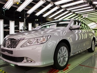 トヨタ カムリ 新型、ロシアで生産開始 画像