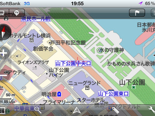 MapFan for iPhoneのVer.1.5を公開、iPadの画面にも対応 画像