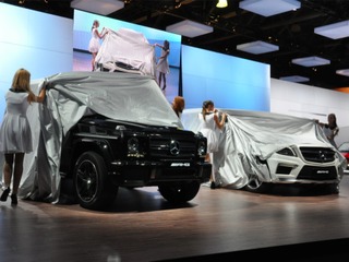 【モスクワモーターショー12】メルセデス、GL63 AMG ワールドプレミア 画像