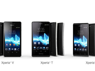 ソニー、新型XperiaはT/V/Jの3兄弟 画像