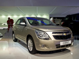 【モスクワモーターショー12】シボレー コバルト 新型…激戦のロシア小型セダン市場へ 画像