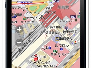 iOS向け MapFan+がアップデート…Facebook連携など 画像