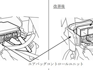 【リコール】トヨタ ヴォルツ 走行中にエアバッグが展開するおそれ 画像