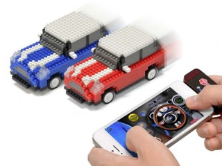 iPad/iPhone用RCカー「つくラジ!ブロック」コンパクトフォルムの新型登場 画像