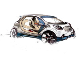 【フランクフルトモーターショー13】スマート、フォー・ジョイを予告…新コンセプトカー 画像
