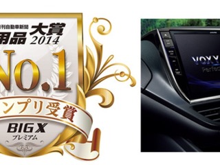 用品大賞2014、アルパイン カーナビ「ビッグXプレミアム」がグランプリを受賞 画像