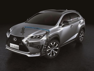 【レクサス NX 発売】ヤマハ製パフォーマンスダンパーを F SPORT に採用 画像