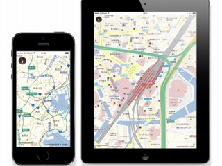 インクリメントP、業界初のiOS向け地図開発キット「MapFan SDK」 を10月に発売 画像