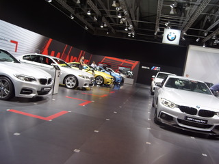 【モスクワモーターショー14】BMWグループ、ホール貸切でラインナップ一斉展示 画像