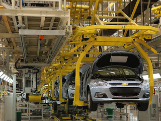 GM の中国合弁、上海 GM 北盛…新型 クルーズ 生産開始 画像