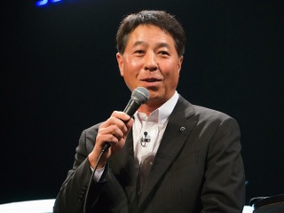 【マツダ デミオ 新型発表】小飼社長「1.5Lディーゼルは他の複数車種にも搭載」 画像