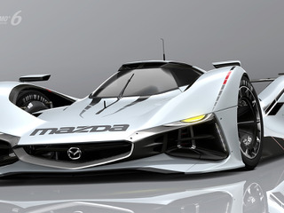 マツダ、LM55 発表…ルマンがモチーフの GT6 レーサー 画像