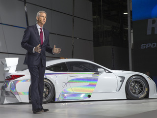 【デトロイトモーターショー15】レクサス、RC F GT3 レーサーの最新版を披露 画像