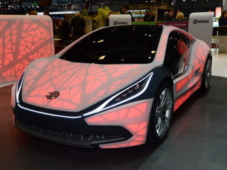 【ジュネーブモーターショー15】3Dプリンタとファブリックで軽量化を追求…EDAG 画像