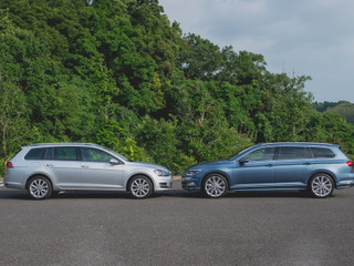 【VW パッケージ比較】同じMQBプラットフォームを使う パサート は“大きな ゴルフ ”なのか? 画像