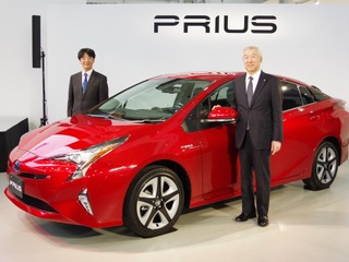 【トヨタ プリウス 新型】加藤副社長「大きくカジを切る先駆けのクルマ」 画像