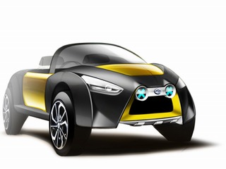 【東京オートサロン16】ダイハツ、コペン ドレスアワード最優秀作品の実車コンセプトカーを初公開 画像