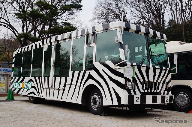 多摩動物公園のライオンバス 運行休止前に車両を公開 写真蔵 3枚目の写真 画像 レスポンス Response Jp