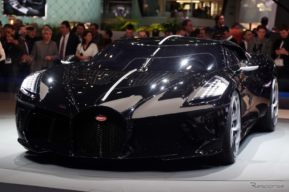ブガッティが世界一高価な自動車 1100万ユーロの究極ワンオフ ジュネーブモーターショー19 1枚目の写真 画像 レスポンス Response Jp