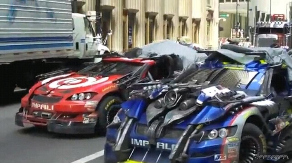 動画 映画 トランスフォーマー3 にフェラーリ 458イタリア 5枚目の写真 画像 レスポンス Response Jp