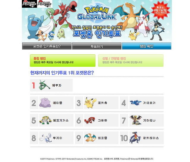 韓国ポケモン人気ランキング 2枚目の写真 画像 レスポンス Response Jp 韓国ポケモン人気ランキング 2枚目の写真 画像 レスポンス Response Jp