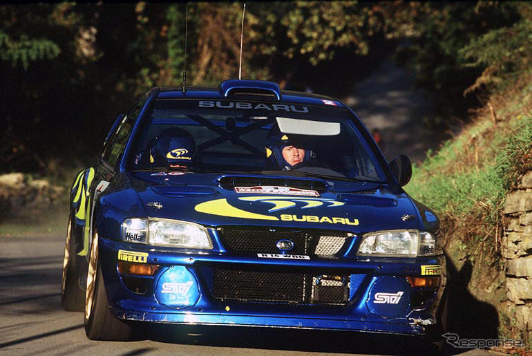 スバルwrc歴代 写真蔵 1998インプレッサ555 Wrc98 サンレモ ラリー車 2枚目の写真 画像 レスポンス Response Jp