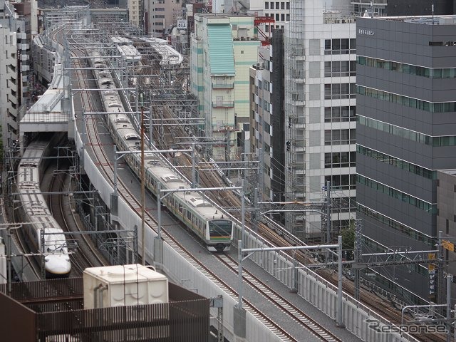 上野東京ラインの試運転始まる 2014年度末から運転開始 1枚目の写真 上野東京ラインの試運転始まる 2014年度末から運転開始 1枚目の写真