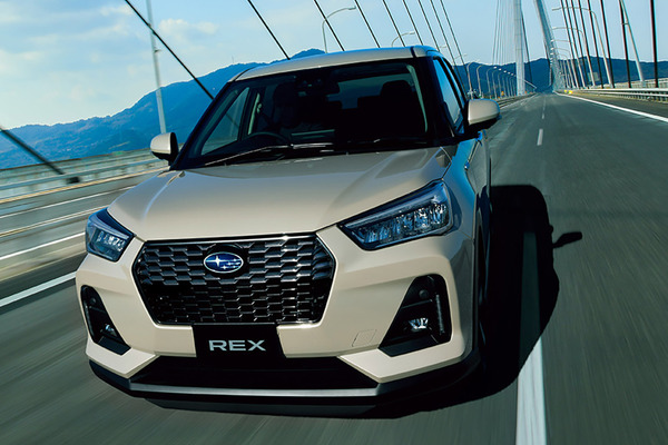 スバルの小型SUV『レックス』にハイブリッド搭載の新グレード登場、221万6500円から