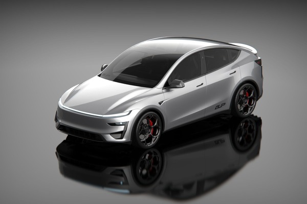 テスラ『モデルY』の高性能モデル「パフォーマンス」向け、専用エアロキットを米アンプラグドパフォーマンスが発表