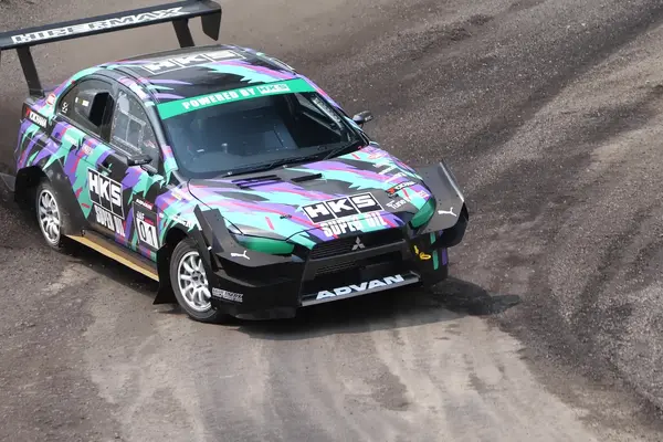 HKS、全日本ダートトライアル3連覇の「ランエボ」でデモランへ…ジャパンモビリティショー2025