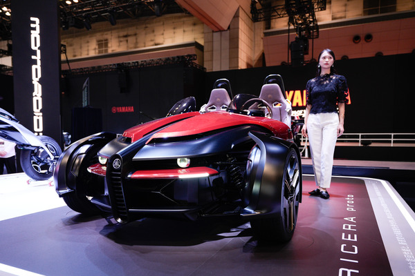 3輪オープンEV『トライセラ』に専用サウンド、ヤマハが音響技術で提案する新体験