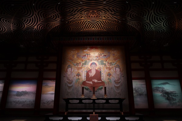 薬師寺　食堂の壁画