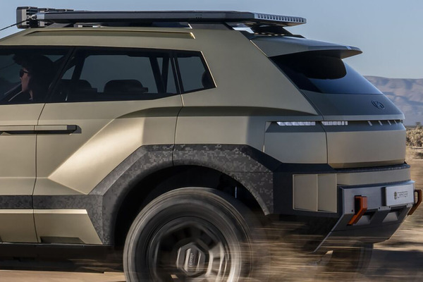 その名は『クレーター』！ 冒険心あふれすぎなオフロードSUV、ヒョンデが発表…ロサンゼルスモーターショー2025