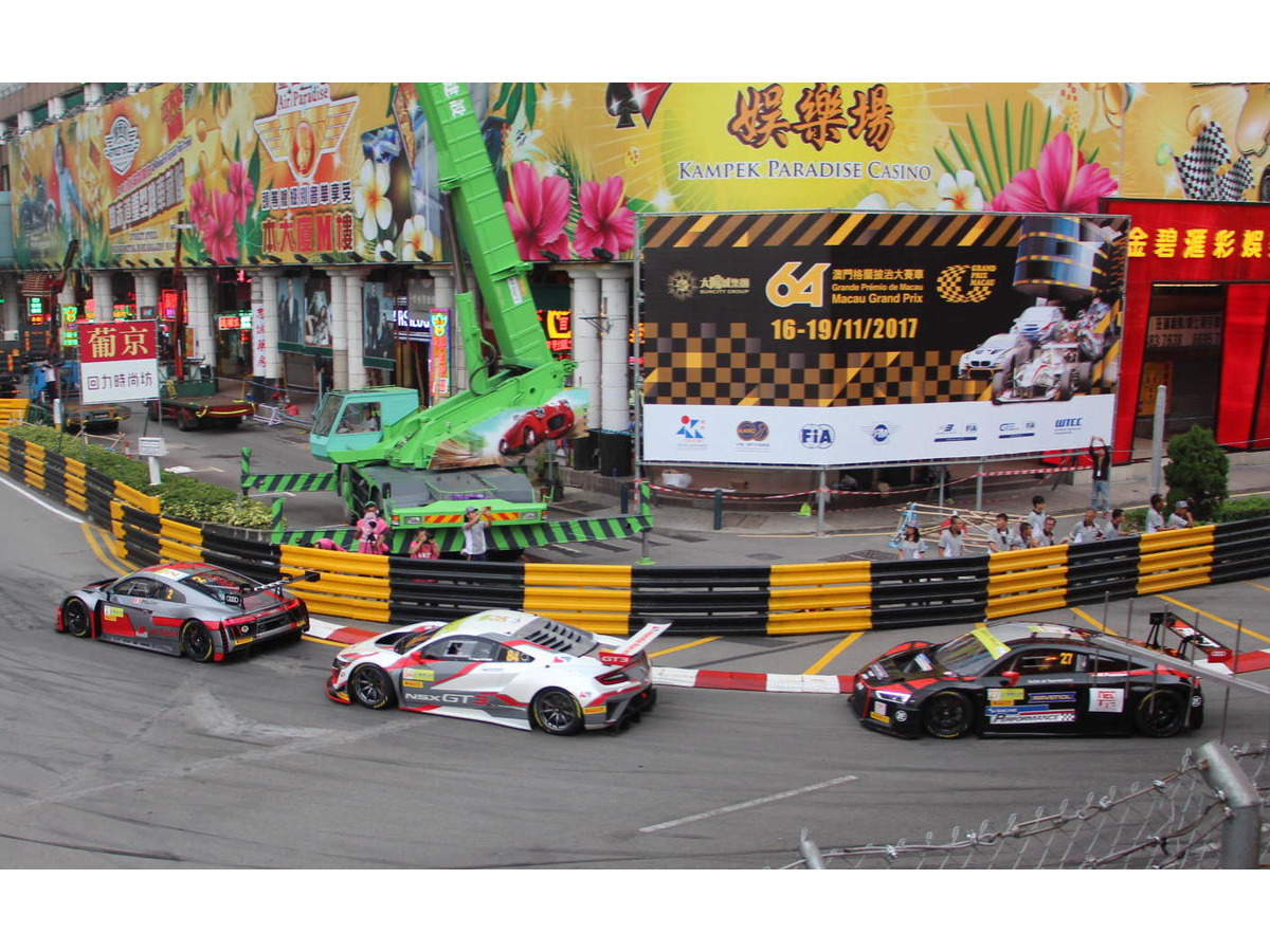 伝統の市街地レース マカオグランプリ ホンダ Nsx Gt3がデビュー レスポンス Response Jp