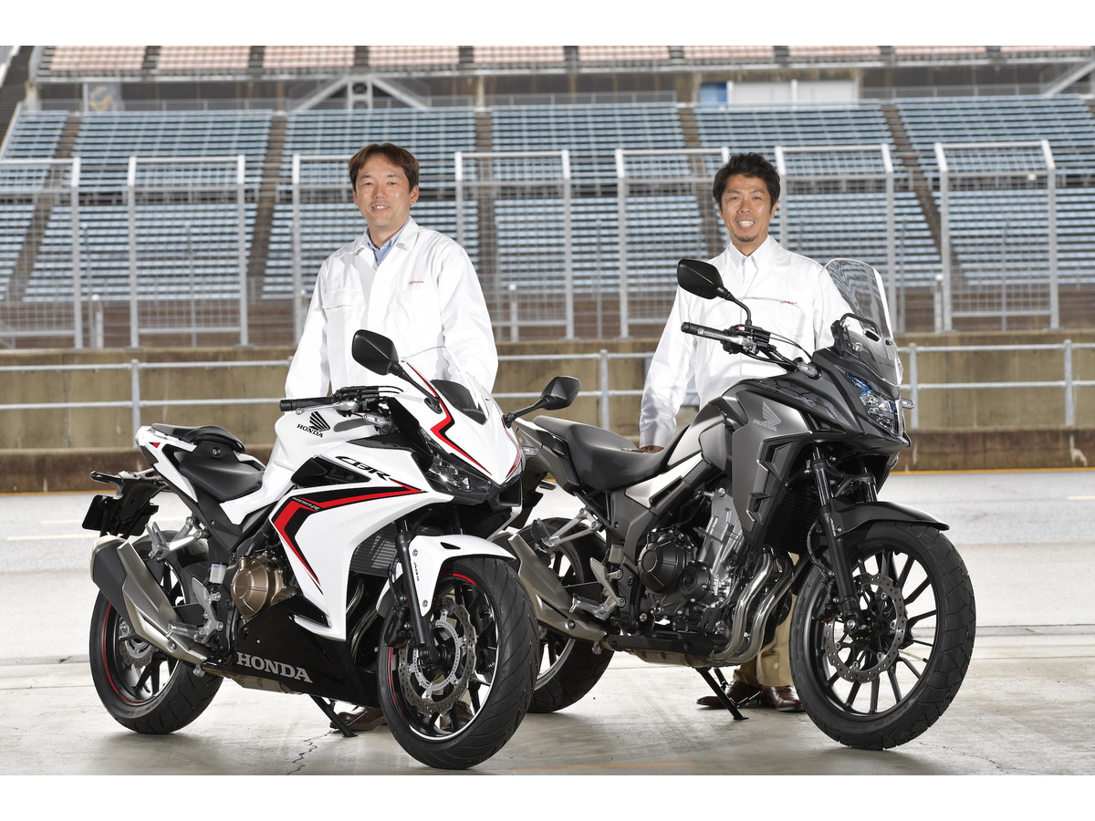 フロントを19インチ化 よりタフにアドベンチャーらしく ホンダ 400x 開発者インタビュー レスポンス Response Jp