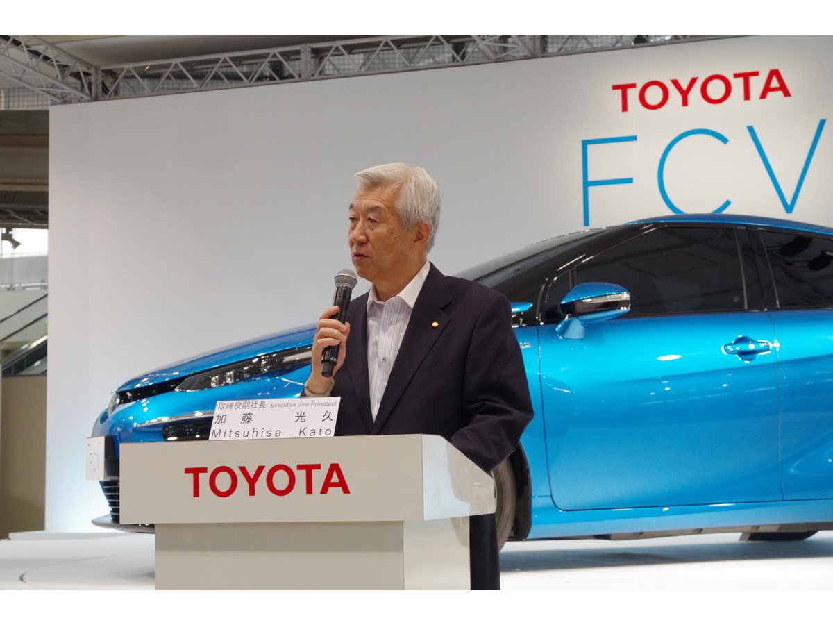 トヨタ Fcvセダン 発表 加藤副社長 Fcv主要ユニットは 内製にこだわって自社開発 レスポンス Response Jp トヨタ Fcvセダン 発表 加藤副社長 Fcv主要ユニットは 内製にこだわって自社開発 レスポンス Response Jp