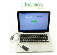 身体状態確認機器「Lifescore Quick」（WINフロンティア）