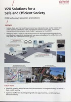 北米で手掛けるV2Xの状況を示した資料
