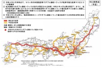 ダブル連結トラックの駐車マスの整備の概要