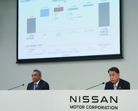 アシュワニ・グプタCOO（左）と内田誠社長兼CEO（右）